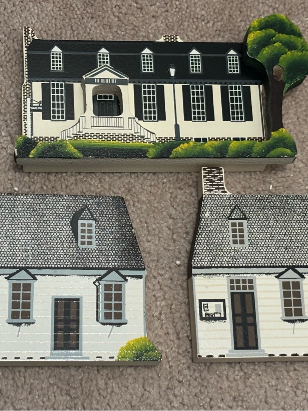 Vintage Shelia’s King Arms Tavern Colonial House Decor Set Williamsburg Set